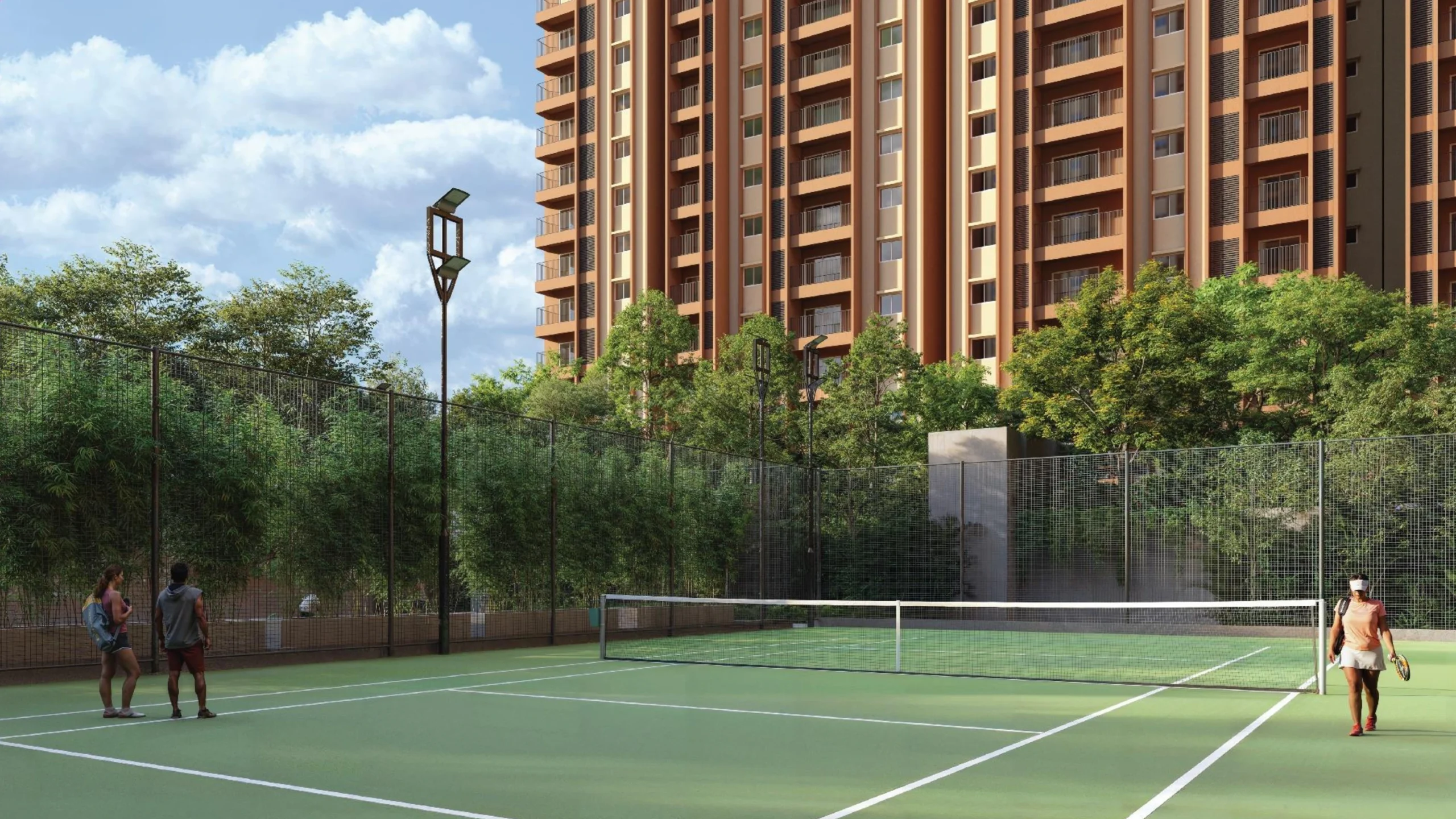 Birla Evara At Sarjapur Road, Bangalore tennis court